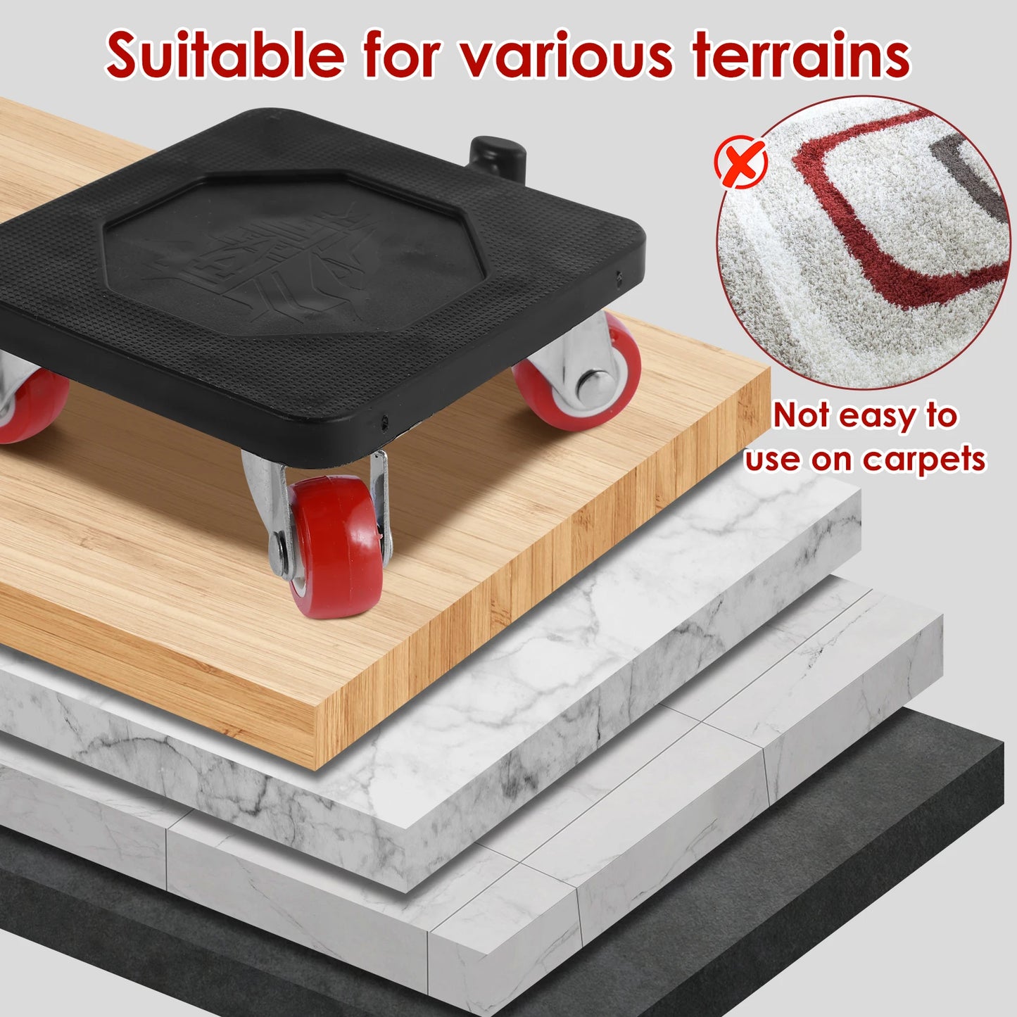 Heavy Duty Furniture Lifter and Mover Set | 880 lbs